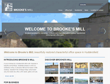 Tablet Screenshot of brookesmill.co.uk